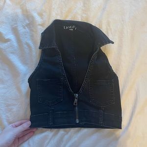 I AM GIA cropped tank top xxs